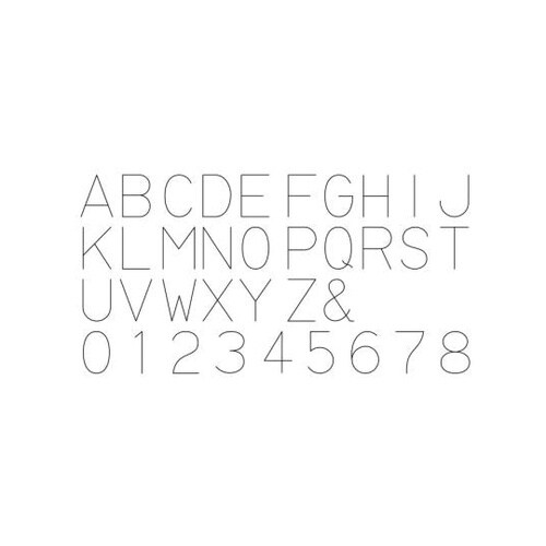 GSK−120 数字刻印セット