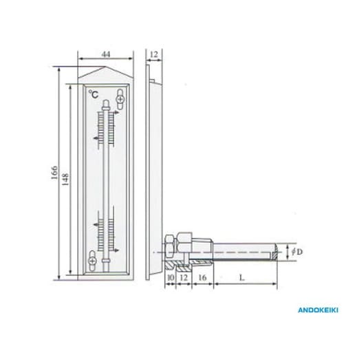 AML−1050−100H−S 温度計