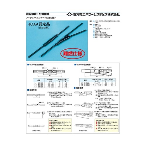 1−2 アイラップ 直線接続部