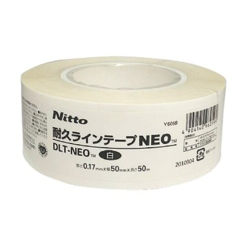 Y6059 耐久ラインテープ 白