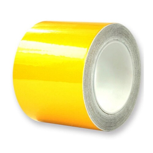 14342再帰反射ラインテープ黄剥離紙有