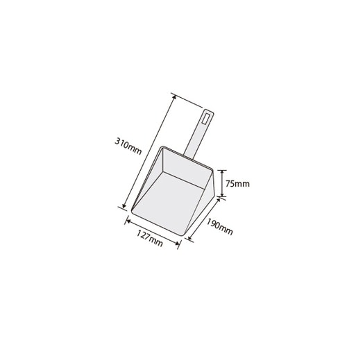 BCHS−MG ハンドスコップ(中) 緑