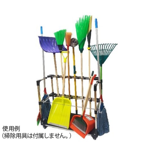 TCTS860 折り畳み掃除用具保管台大