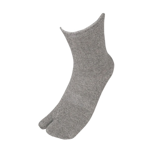 AG242 絹さらさら 指付ソックス