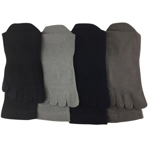 AG2502 大寸カラー 五本指ソックス