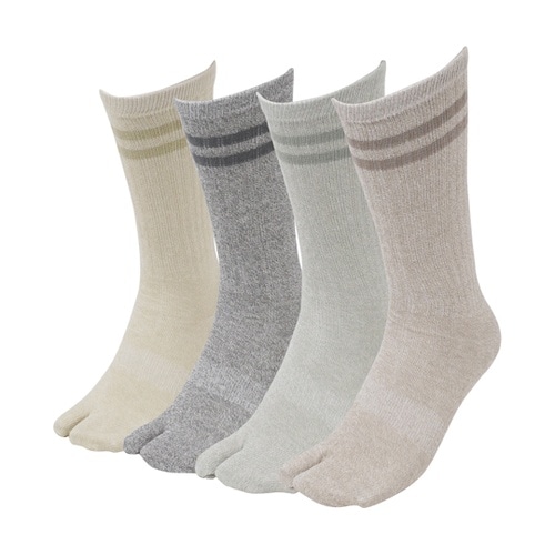 AG288 指付ソックス 4足組