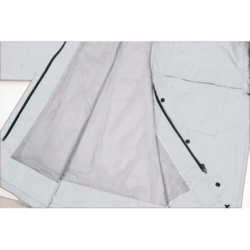 AP300 レインスーツ シルバー L