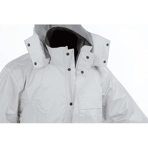 AP300 レインスーツ シルバー L