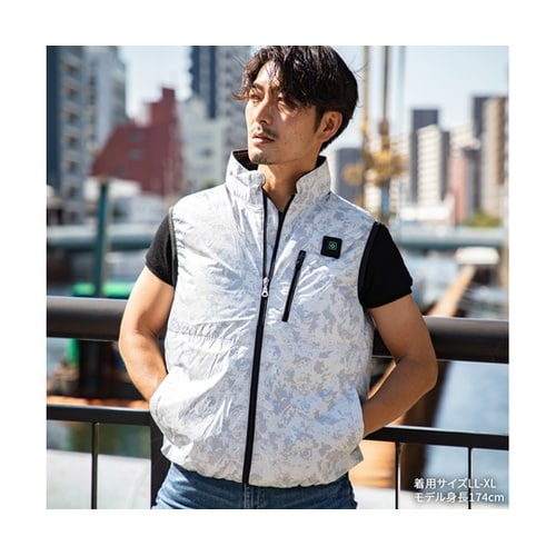 12V/胸スイッチ式 空調ベスト フルセ