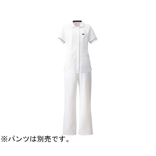 チュニック ホワイト×ネイビー M 20