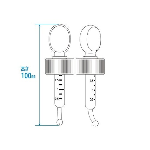 小判型投薬瓶 30mL スポイト付キャッ