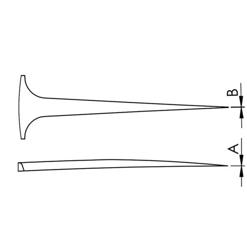 5SA0IT耐酸耐磁ステンレスピンセット