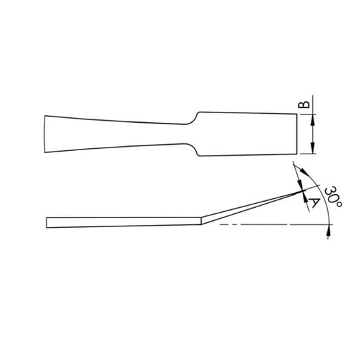 36ASA1IT耐磁ステンレスピンセット
