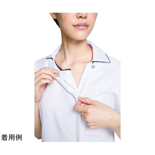 レディスジップスクラブR ホワイト×ネイ