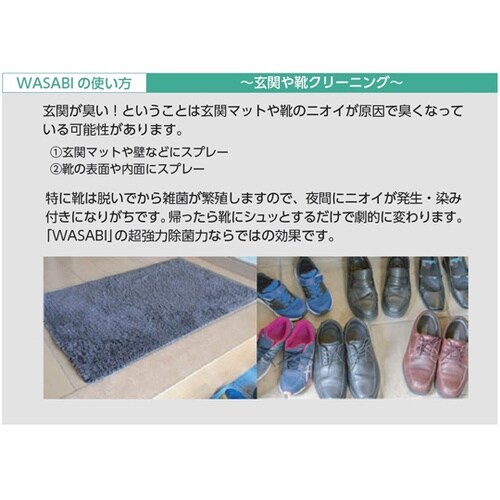 ワンダーシェル 除菌・消臭スプレー WA