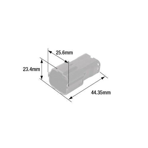 FRY110N 防水ハウジング メス