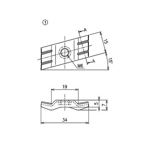 ナベ M6×20・DKSN 1袋(20組