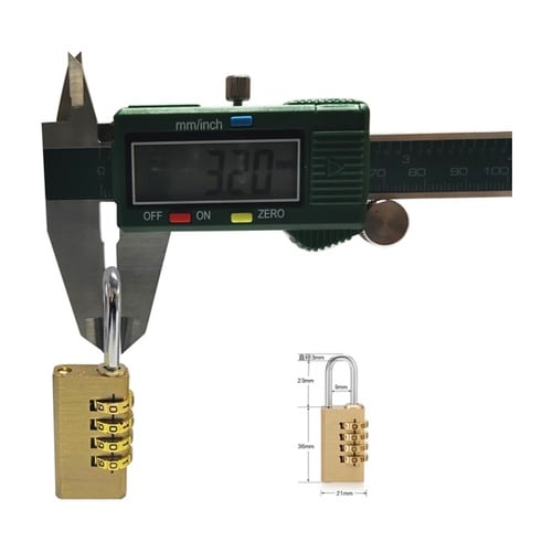 12731 ダイヤル可変式錠4桁ダイヤル