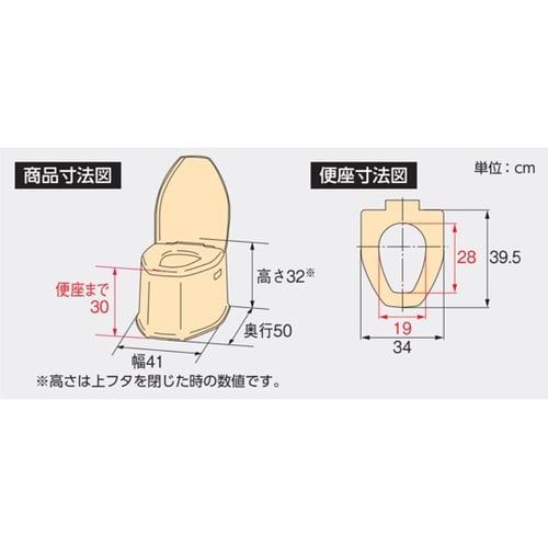 ポータブルトイレ SP 533−222