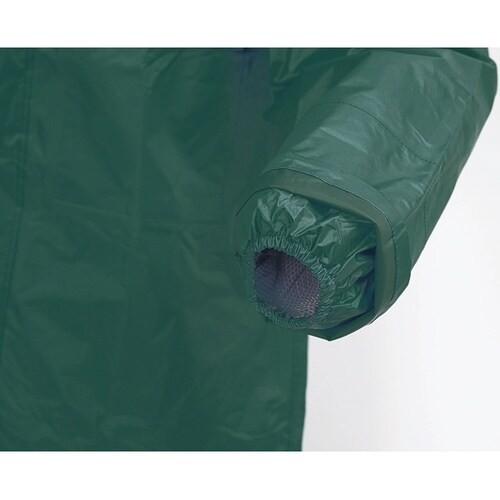 AP300 レインスーツ 濃グリーンEL