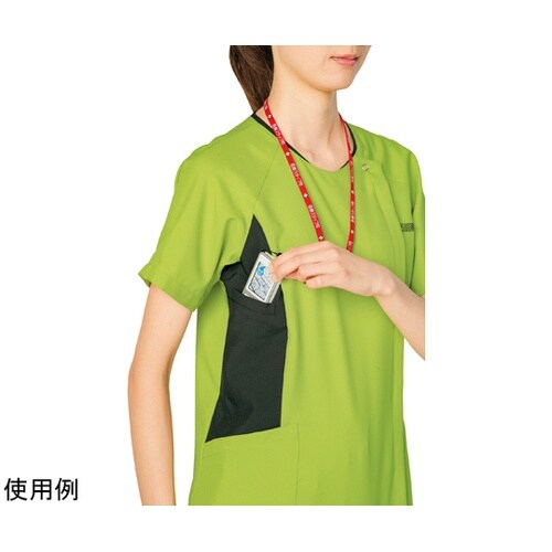 レディスジップスクラブR ライム×モスグ