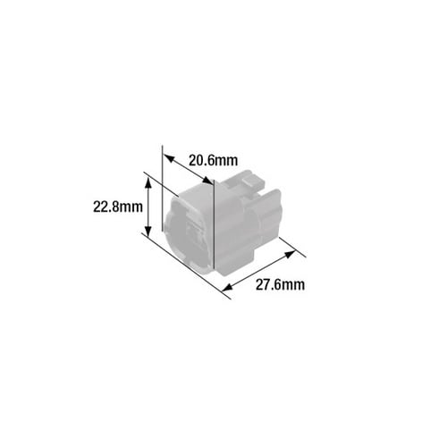 FRA112N 防水ハウジング メス