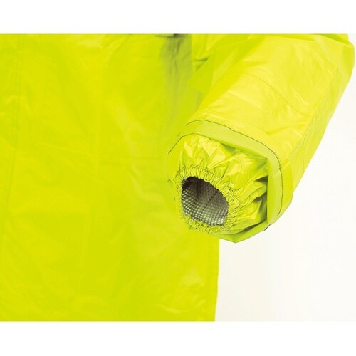 AP300レインスーツ 蛍光イエロー4L