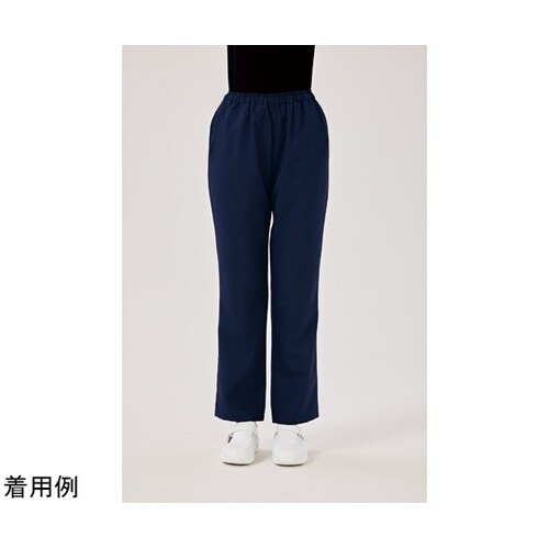 レディスストレートパンツ(総ゴム)ダーク