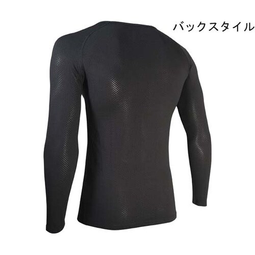 JW−522 3Dロングスリーブ 黒 M