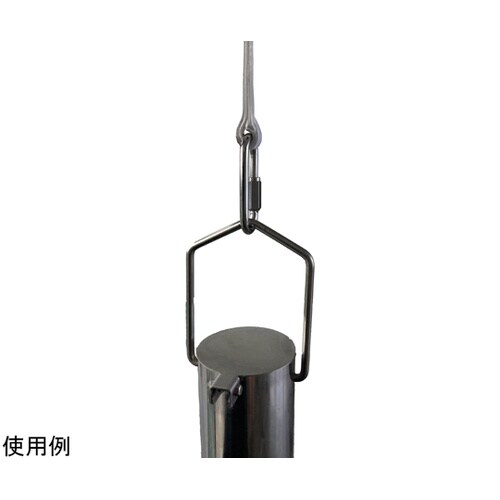 ステンレス製フック付き測量ロープ NDR