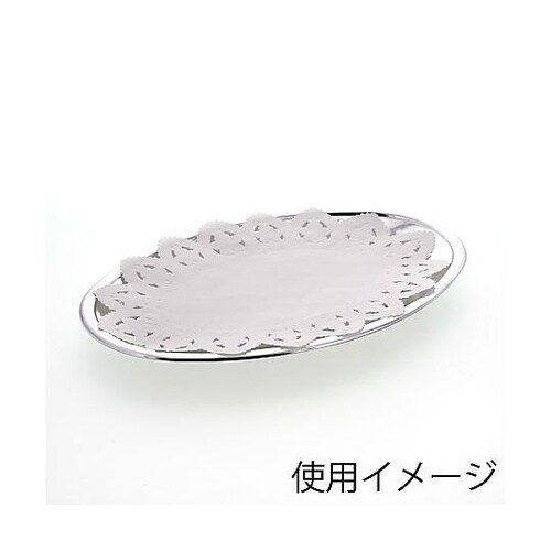 レースペーパー 小判型 14号 白 10