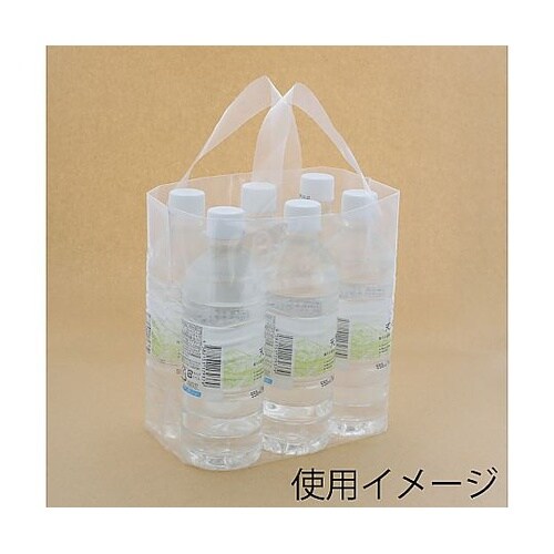 手提げポリ袋 ポリチャームバッグ 500