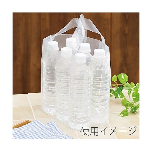 手提げポリ袋 ポリチャームバッグ 500