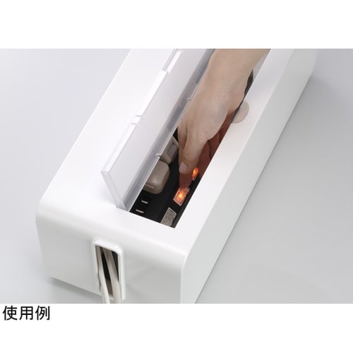 テーブルタップボックス L ホワイト #