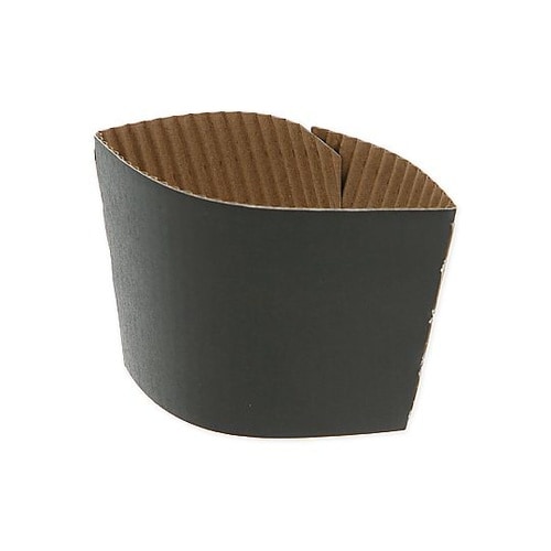 ペーパーカップスリーブ 8オンス用 ブラ