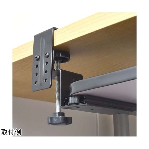 後付けできるデスク収納「スライド式キーボ