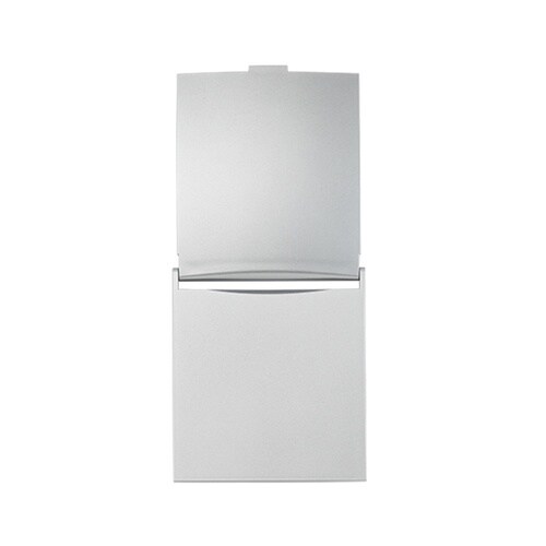 約5倍鏡付 コンパクトミラー シルバー