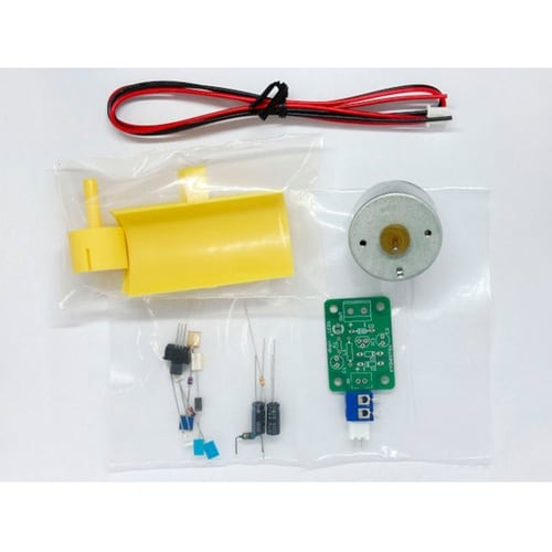 ミニ風力発電 実験セット(ハンダ付け必要