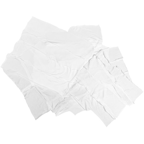 白メリヤスウエス 新品生地 縫目あり 2