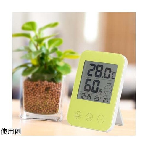 熱中症・インフルエンザ警報付きデジタル温