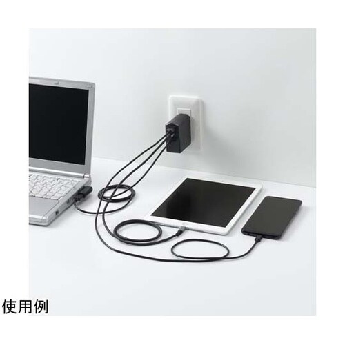 USBアダプター3ポートPD 105W