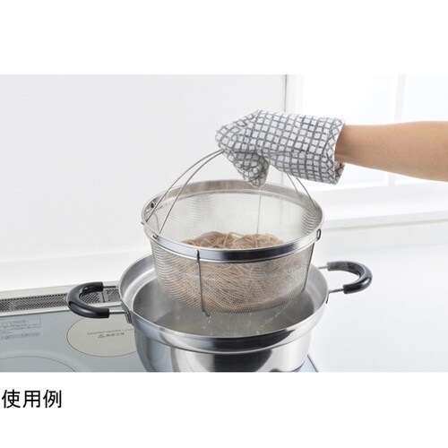 ST茹であげザル 25cm #16861