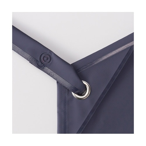 カタコランWガードエプロン ネイビー×レ