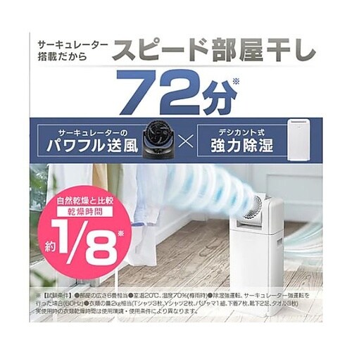 AC100V/720W 衣類乾燥除湿機(