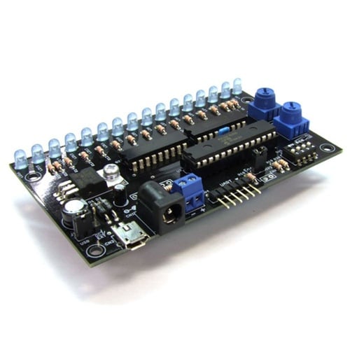 16LEDフラッシャー 青色 キット L