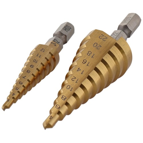 trad チタンステップドリル2P ST