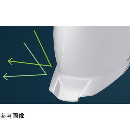PC製ヘルメット 侍II ホワイト/クリ