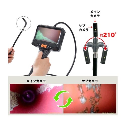 側視カメラ付先端可動内視鏡1M SKDY