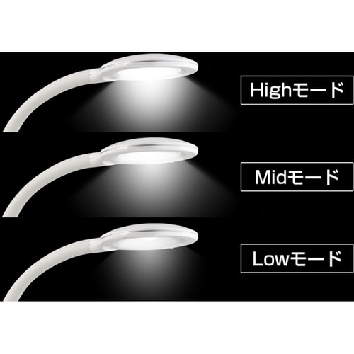 LEDデスクライト 白 Lumillio
