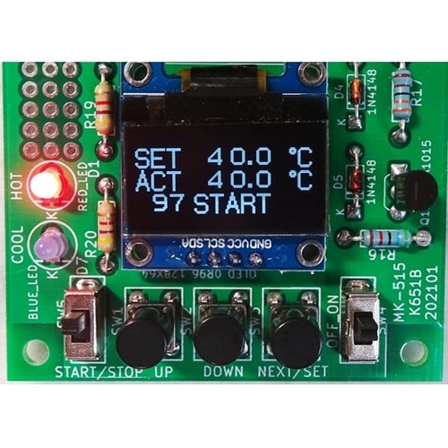 ペルチェ素子用PWM方式温度コントローラ